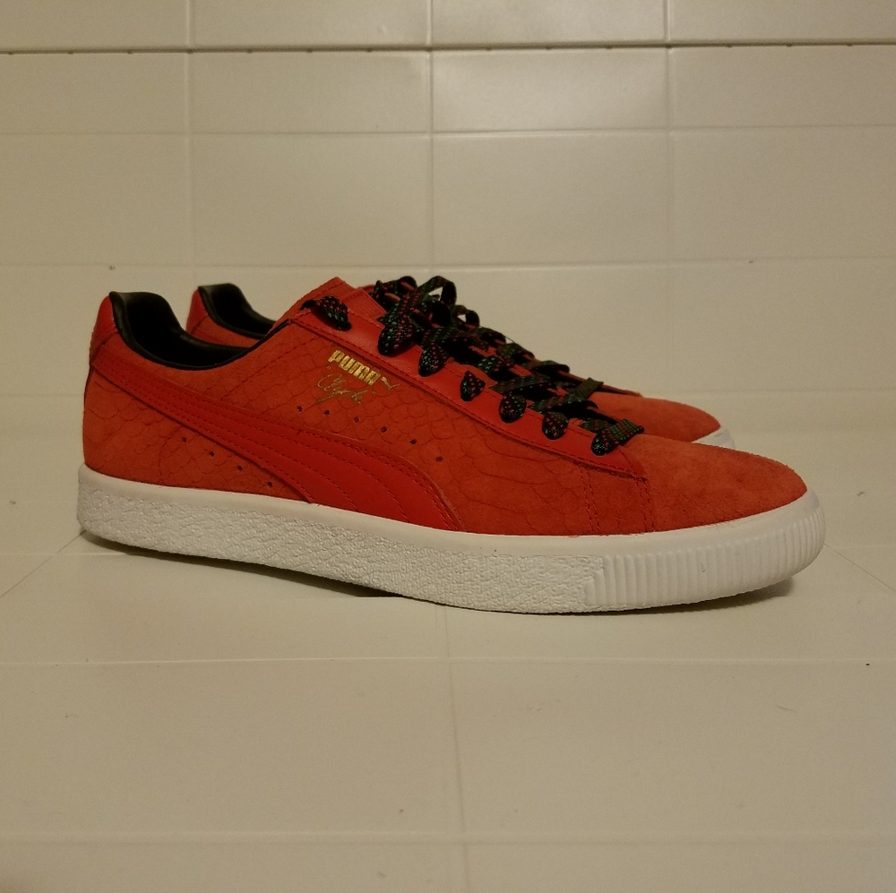 Puma Women's Clyde GCC Textured lace up